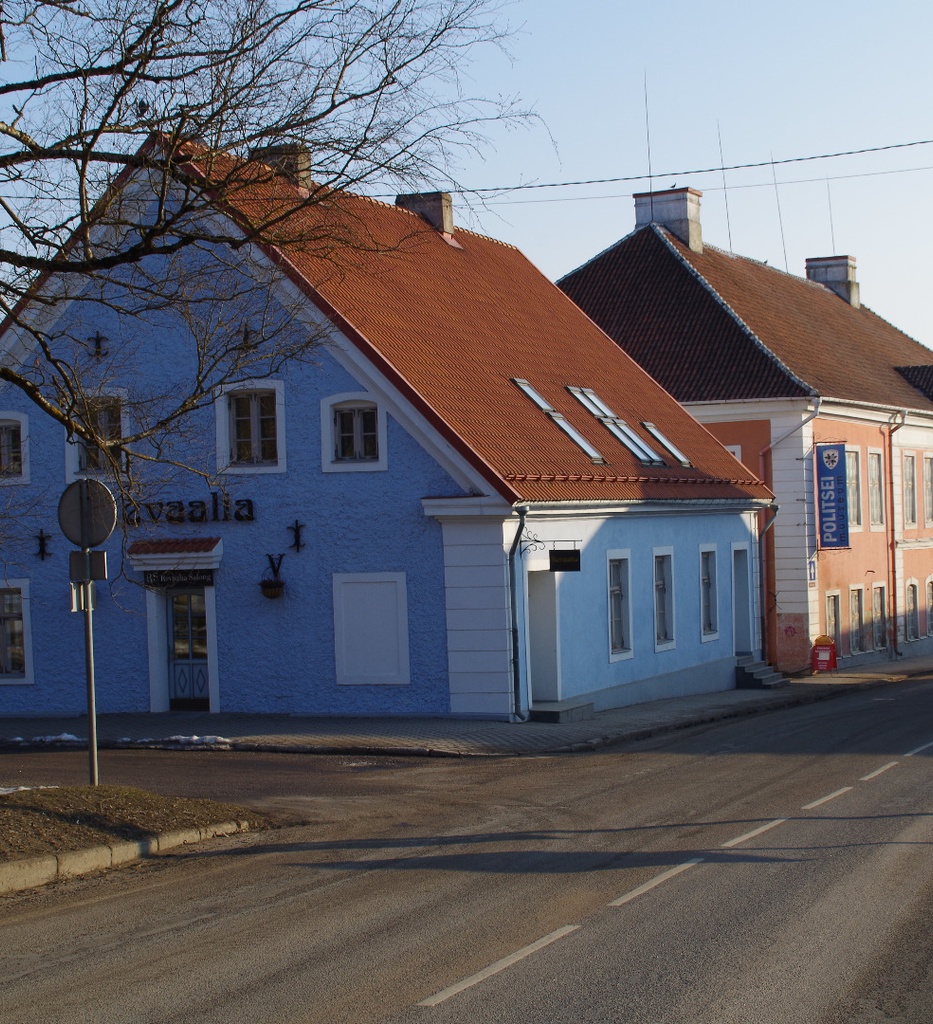 Rakvere, beginning of Tallinn Street rephoto