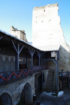 Ruins of Rakvere Castle rephoto