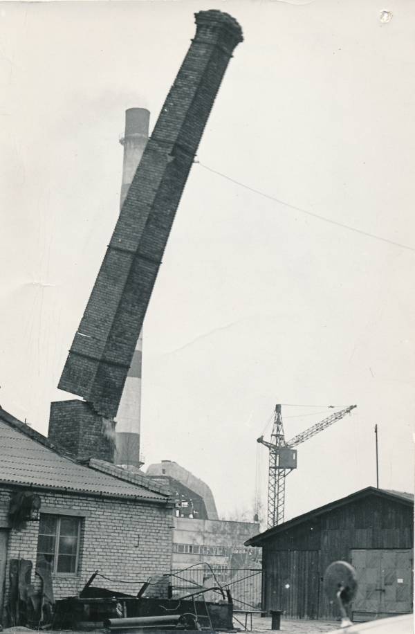 Tartu Gaasivabrik. Hoone Aleksandri tn 42. 1960ndatel.