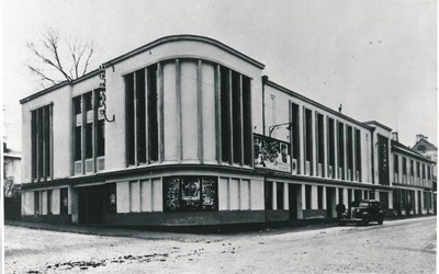Fotokoopia. Kino "Apollo" Aleksandri ja Lodja tn nurgal Tartus 1920. aastatel.  duplicate photo