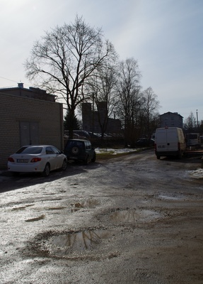 Rakvere, Koidula 11 maja ehitus rephoto