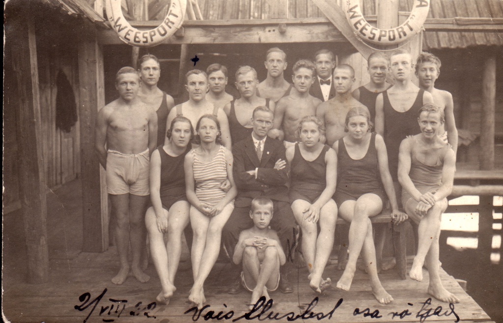 Grupp Tartu veesportlasi