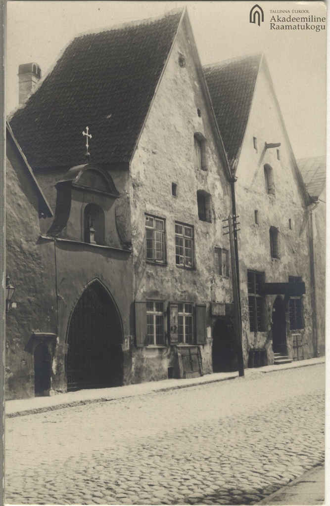 Tallinn. Houses in Russian street