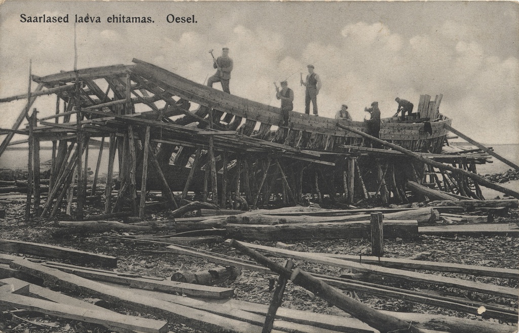 The islands of the ship building : Oesel