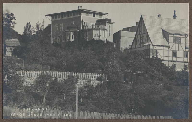 foto albumis, Viljandi, Trepimäe piirkond, villad Sellheim ja Eichen, u 1915, foto J. Riet