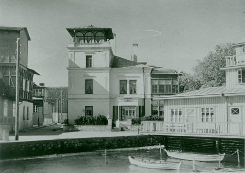 Foto. Villa "Friedheim" 1939.a. Vaade Tagalahe poolt.