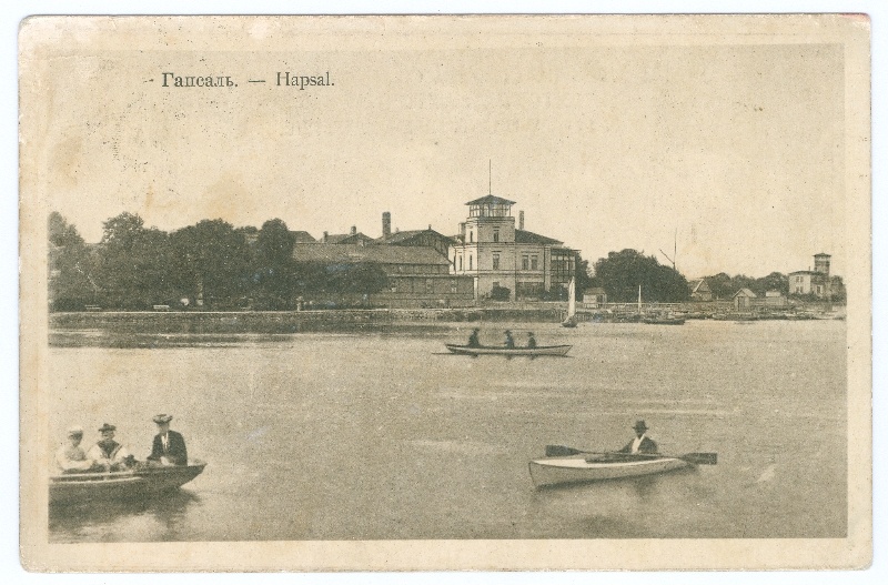 Postkaart. Villa Friedheim.