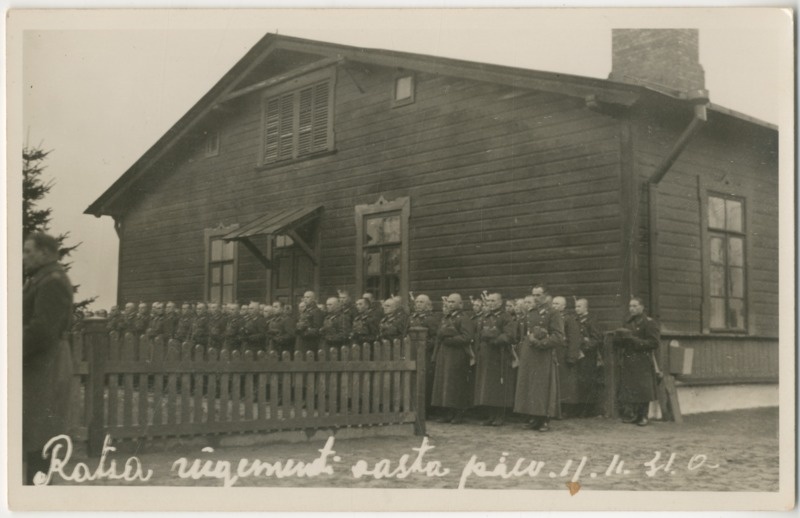 Foto. Tartu Ratsarügemendi aastapäev 1931. a.