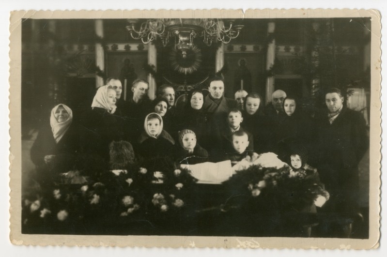 Foto. Minna-Dora Bergmann-Lehiste matused