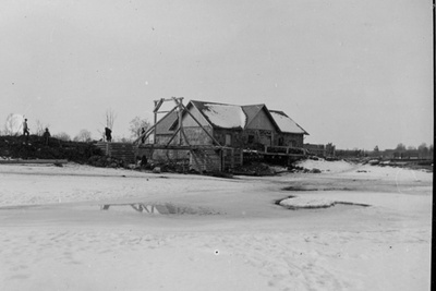 Foto Sõmeru sild, ehitus märts 1933  duplicate photo