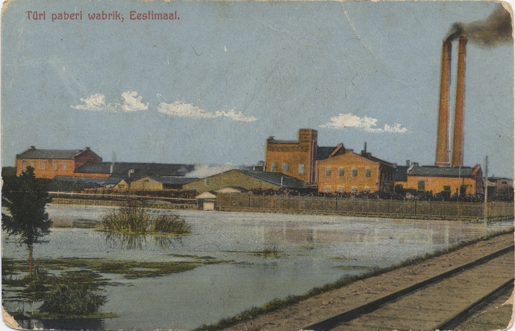 Türi paperwabrik in Estonia