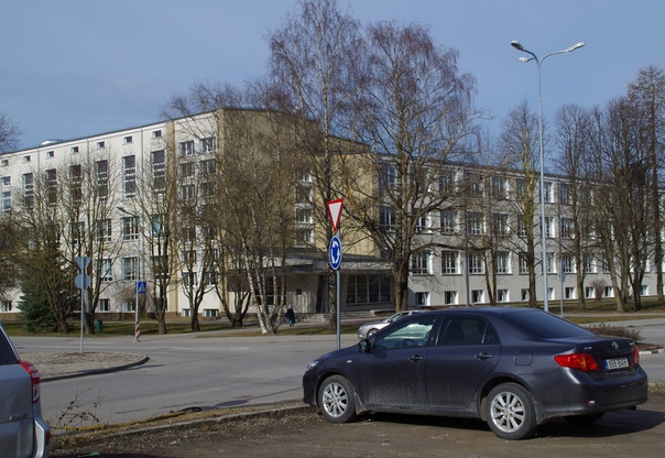 Rakvere II Keskkooli ehitus rephoto