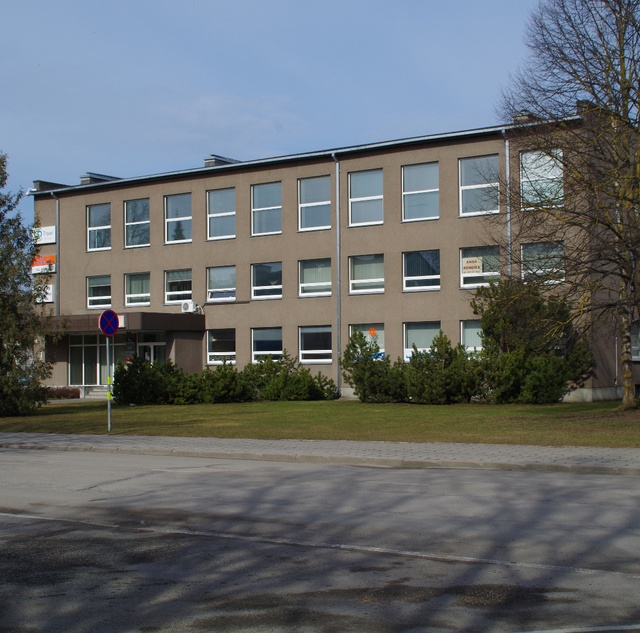 Rakvere. Administrative building. rephoto