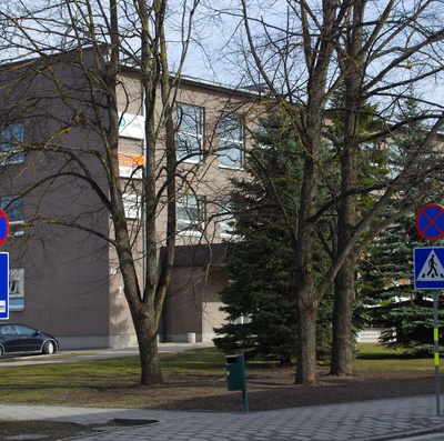 Rakvere. Administrative building. rephoto