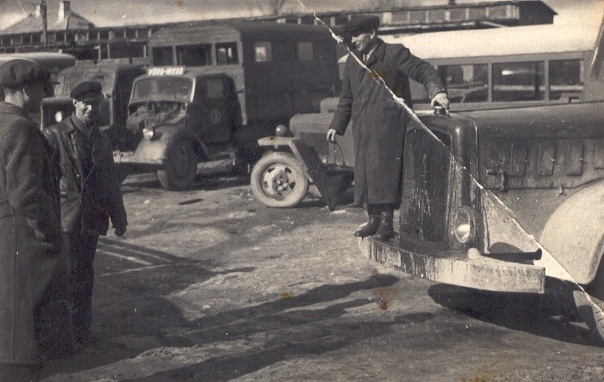 Foto. Autotransportbaas nr. 3.