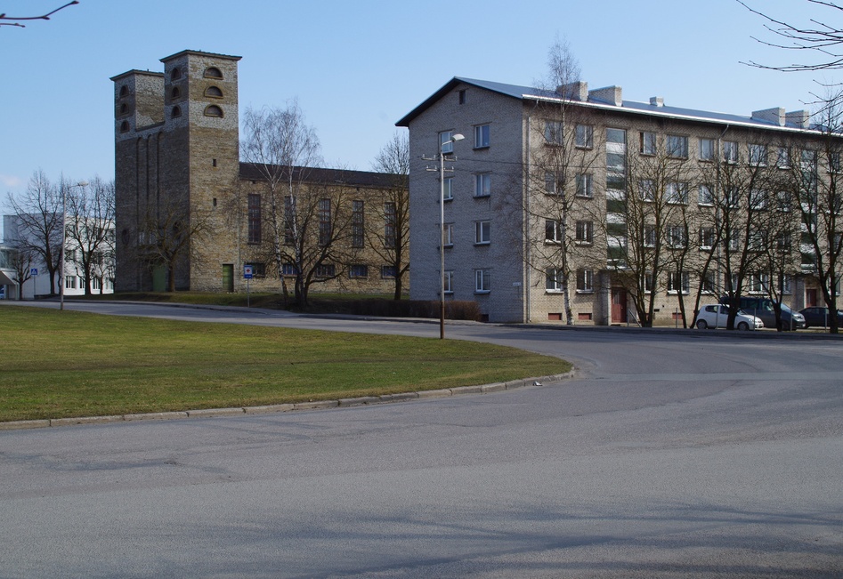 Rakvere, Demonstration of the Great Socialist October Revolution rephoto