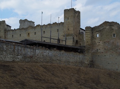 Rakvere, vaade linnuse varemetele rephoto