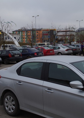 Miting before traveling to the Baltic chain on the Rakvere Market Square rephoto