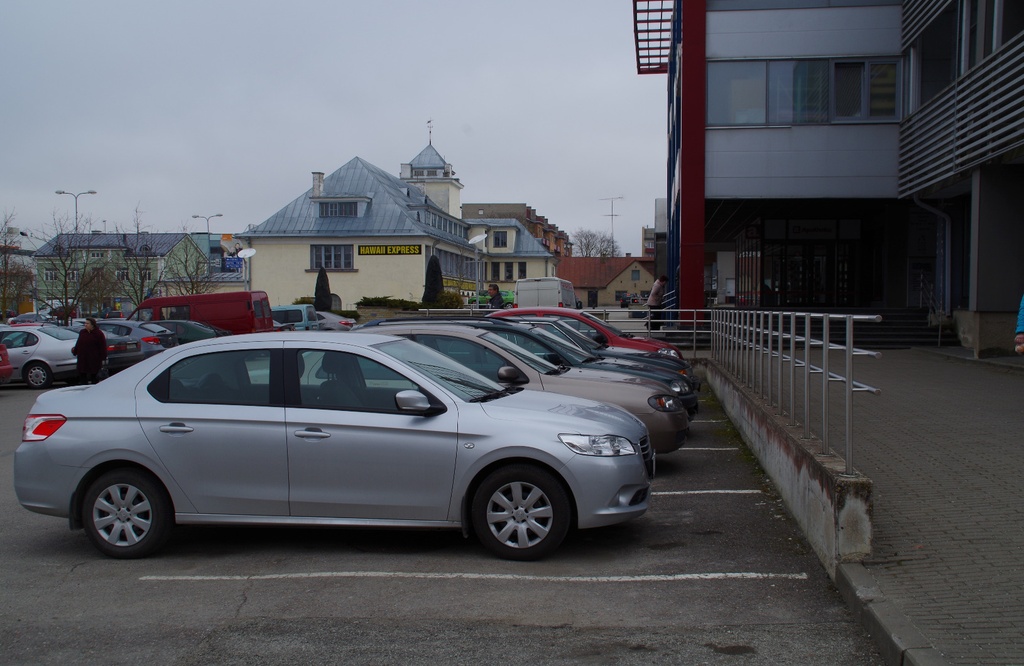 Rakvere. Political miiting on the Turku Square rephoto