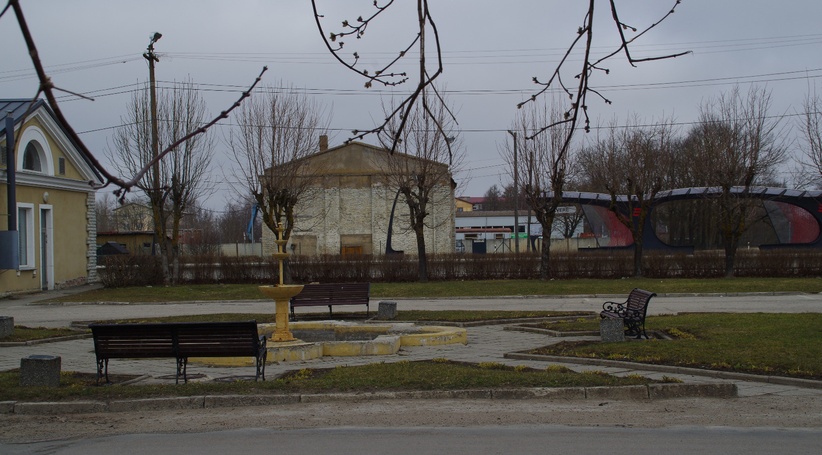 Rakvere raudteejaama hoone rephoto