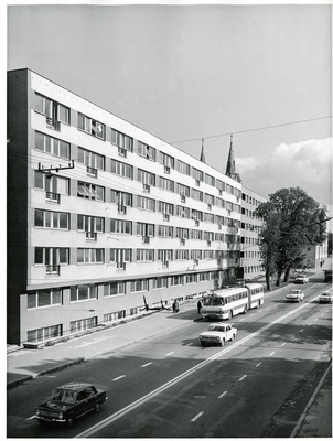Kalatööstusliku merekooli ühiselamu, vaade Endla tn-lt. Arhitekt Kalju Luts  similar photo