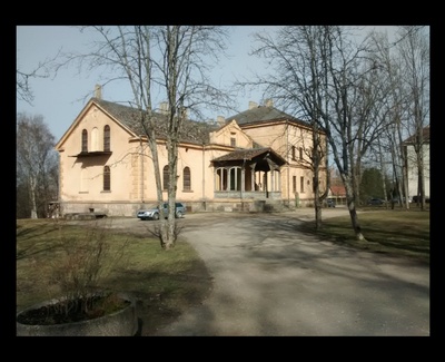 The prefaces of Viljandi Manor viewed from the left rephoto