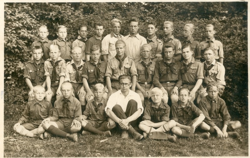 Foto. Pärnu Skaudi malev. II salk. Pärnu. 1930-ndad