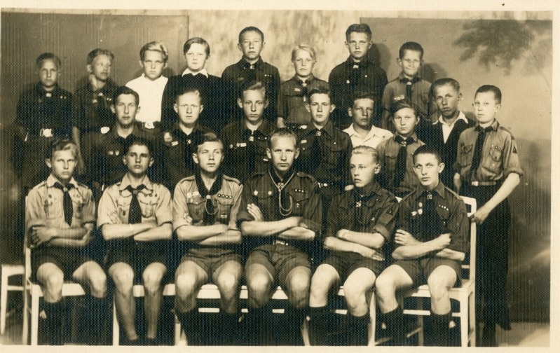 Foto. Pärnu Skaudi malev. IV salk. Pärnu. 1930-ndad