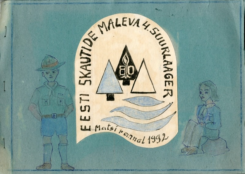Fotoalbum. Eesti Skautide maleva  IV suurlaager. Pärnumaa, Matsirand. 1992