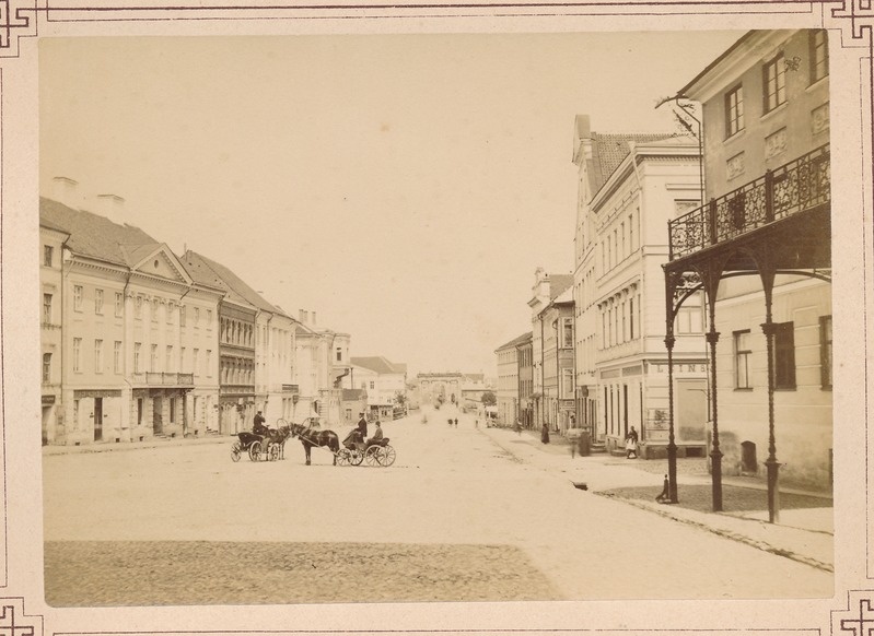 Tartu Raekoja plats 19-20 sajand.