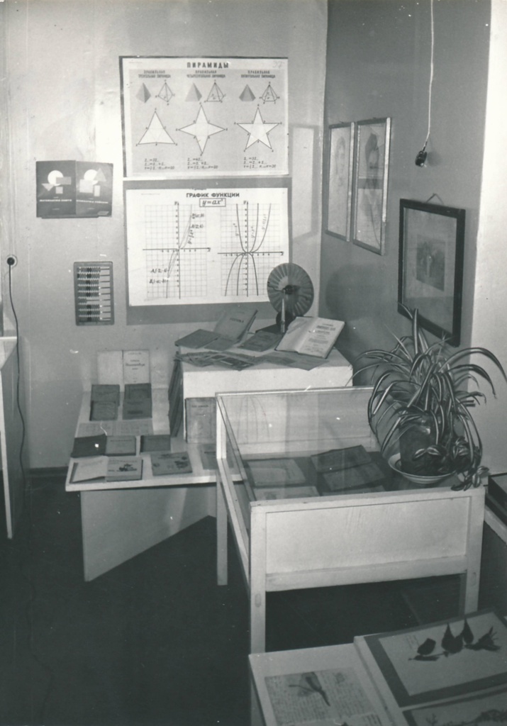 Hiiumaa muuseum. Kooliteemaline näitus. 1990ndatel.