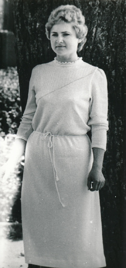 Tekstiilivabrik Areng, toodangunäidis (kleit). Tartu, 1970-1980.