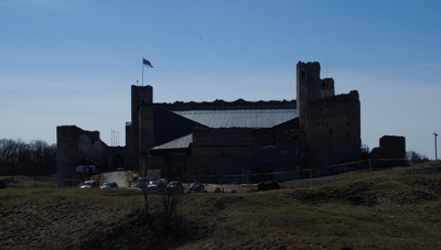 Rakvere, Vallimägi, linnuse varemed rephoto