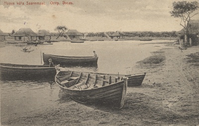 Nasva village in Saaremaa : Island. Ezel  duplicate photo