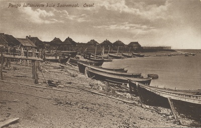 Bank fishermen village in Saaremaa : Oesel  duplicate photo