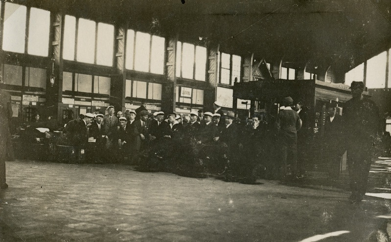 Foto. Tartu Akadeemiline Meeskoor välisreisil 1926-1939.