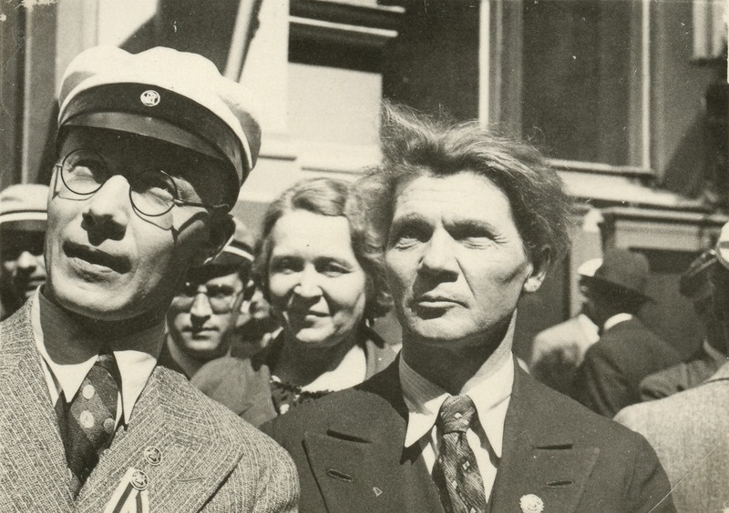 Foto. Tartu Akadeemiline Meeskoor välisreisil 1926-1939.