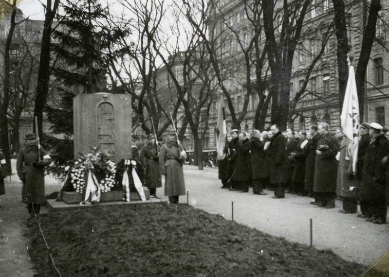 Foto. Tartu Akadeemiline Meeskoor välisreisil 1926-1939.