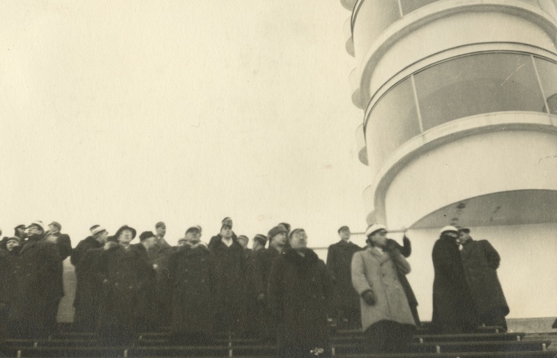 Foto. Tartu Akadeemiline Meeskoor välisreisil 1926-1939.