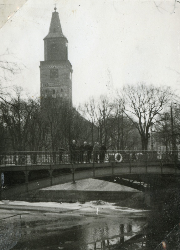 Foto. Tartu Akadeemiline Meeskoor välisreisil 1926-1939.