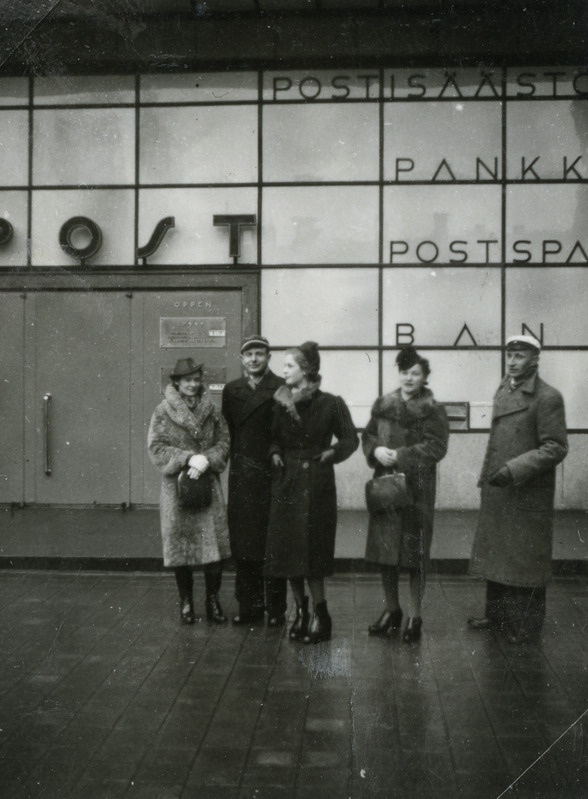 Foto. Tartu Akadeemiline Meeskoor välisreisil 1926-1939.