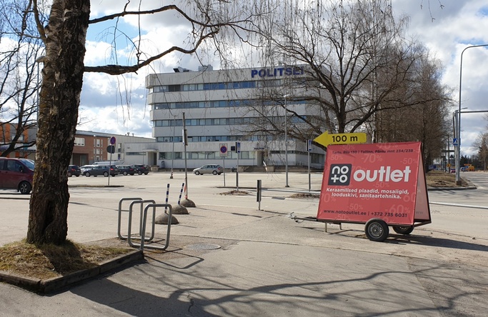 Tartu KEKi peahoone (Riia 130), 27.11.1979. Foto Kaljo Raud. rephoto