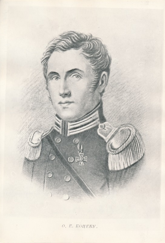 Portree. Baltisaksa päritolu Vene maadeavastaja ja mereväeohvitser Otto von Kotzebue. u 1826