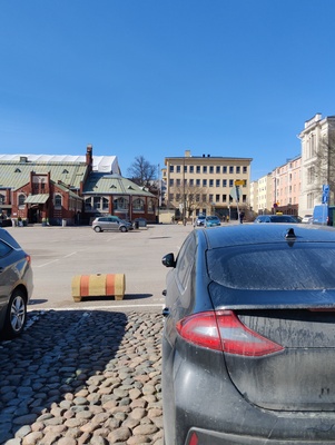 rintamamiesten paraati Hietalahden torilla rephoto