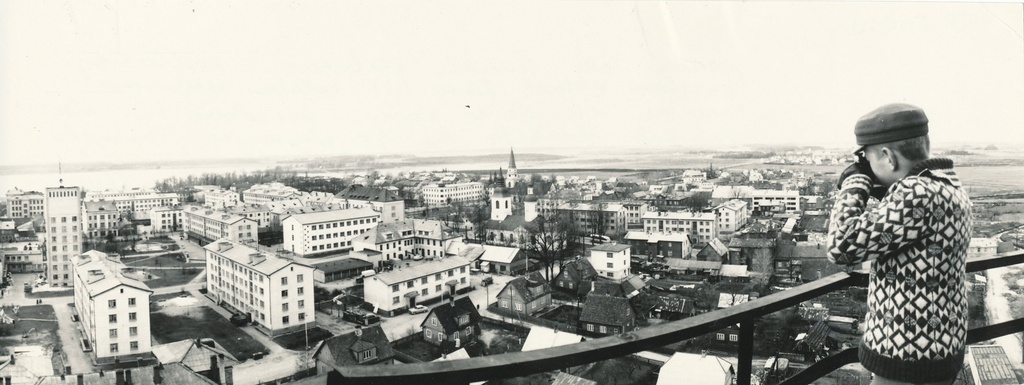 Foto. Vaade Võru linnale edela suunas.