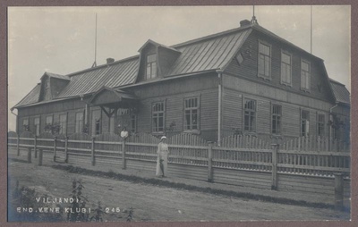 foto albumis, Viljandi, Turu tn 6, Vene klubi, vaade Tallinna tn poolt, u 1916, foto J. Riet  duplicate photo