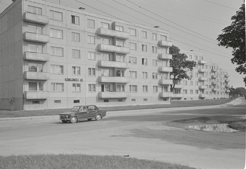 Kolhooside Ehituskontori elumajad Rakveres