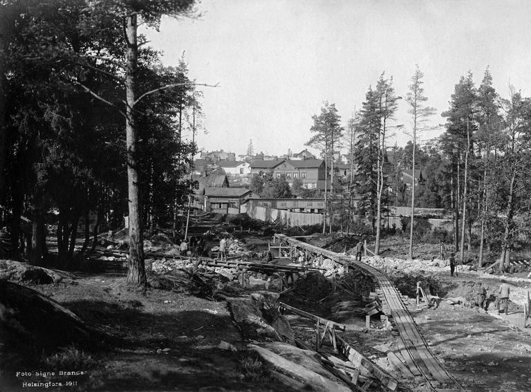 Pasilankatu Pasilan huvila-alueella