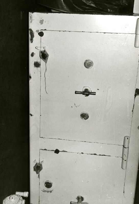 Julgeolekujaoskonna kinnipitseeritud šeif