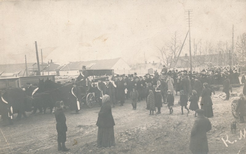 Julius Johansoni matus Rakveres